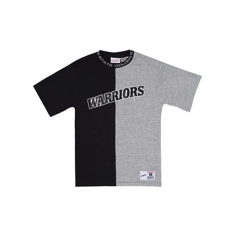 0697589932343 - T-Shirt NBA Golden State Warriors split color