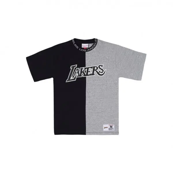 0697589932626 - T-Shirt NBA Los Angeles Lakers split color