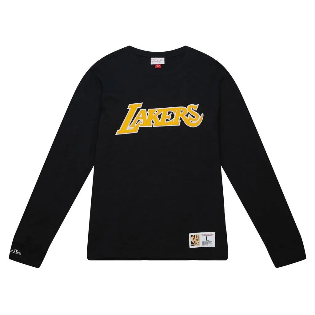 0195563824214 - Langarmshirt Los Angeles Lakers Legendary Slub