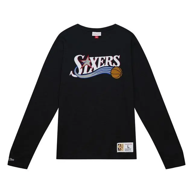 0195563825471 - Langarmshirt Philadelphia 76ers Legendary Slub