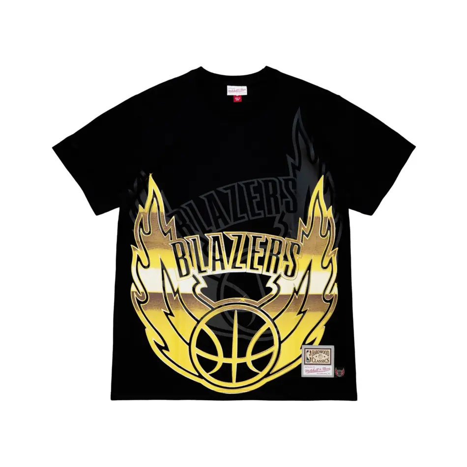 0195563831496 - T-Shirt Big Face 40 Portland Trail Blazers