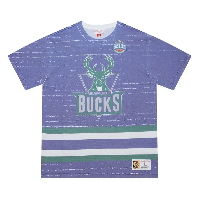 0196945035433 - T-Shirt Milwaukee Bucks NBA Jumbotron 30 Sublimated 0196945035433 - T-Shirt Milwaukee Bucks NBA Jumbotron 30 Sublimated