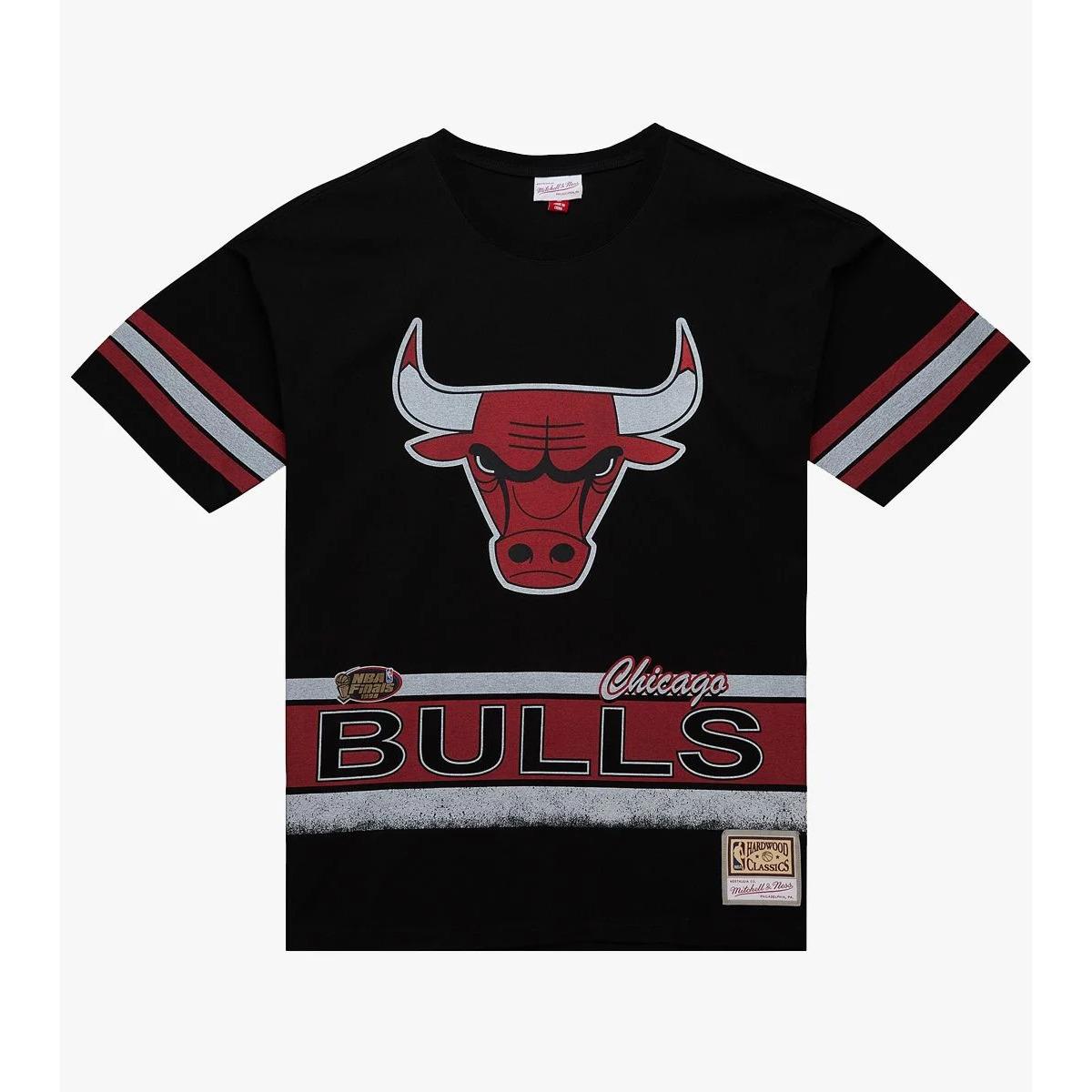 0197507261598 - T-Shirt mit Vintage-Logo Chicago Bulls Fashion Oversized