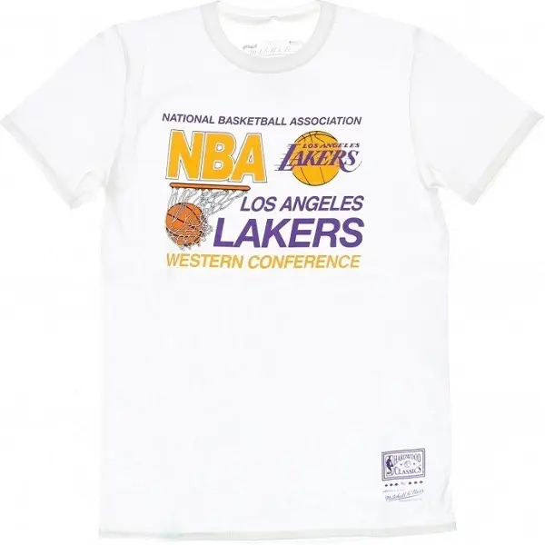 0195563783412 - T-Shirt Los Angeles Lakers NBA Western Conference
