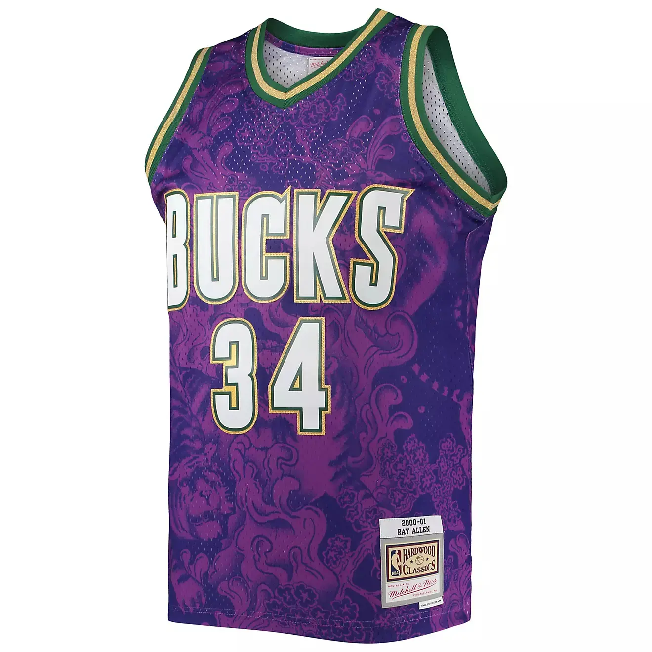 0195563832325 - NBA-Trikot Milwaukee Bucks Ray Allen Swingman CNY 40 2000 01 0195563832325 - NBA-Trikot Milwaukee Bucks Ray Allen Swingman CNY 40 2000 01