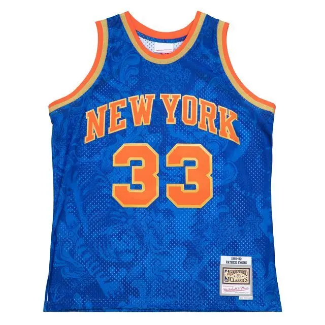 0195563832493 - New York Knicks NBA-Trikot Patrick Ewing Swingman CNY 40 1991 92