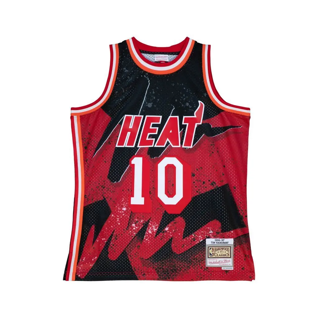 0195563917091 - NBA-Trikot Miami Heat NBA Tim Hardaway Hyper Hoops 1996 97