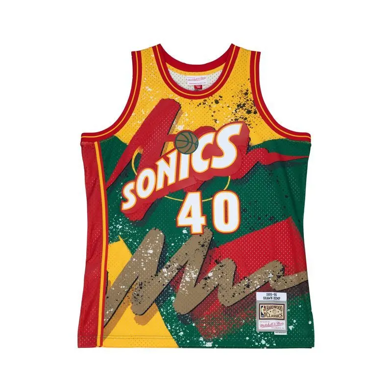 0196294004869 - NBA-Trikot Seattle Supersonics Hyper Hoops Swingman 1995 Shawn Kemp 0196294004869 - NBA-Trikot Seattle Supersonics Hyper Hoops Swingman 1995 Shawn Kemp