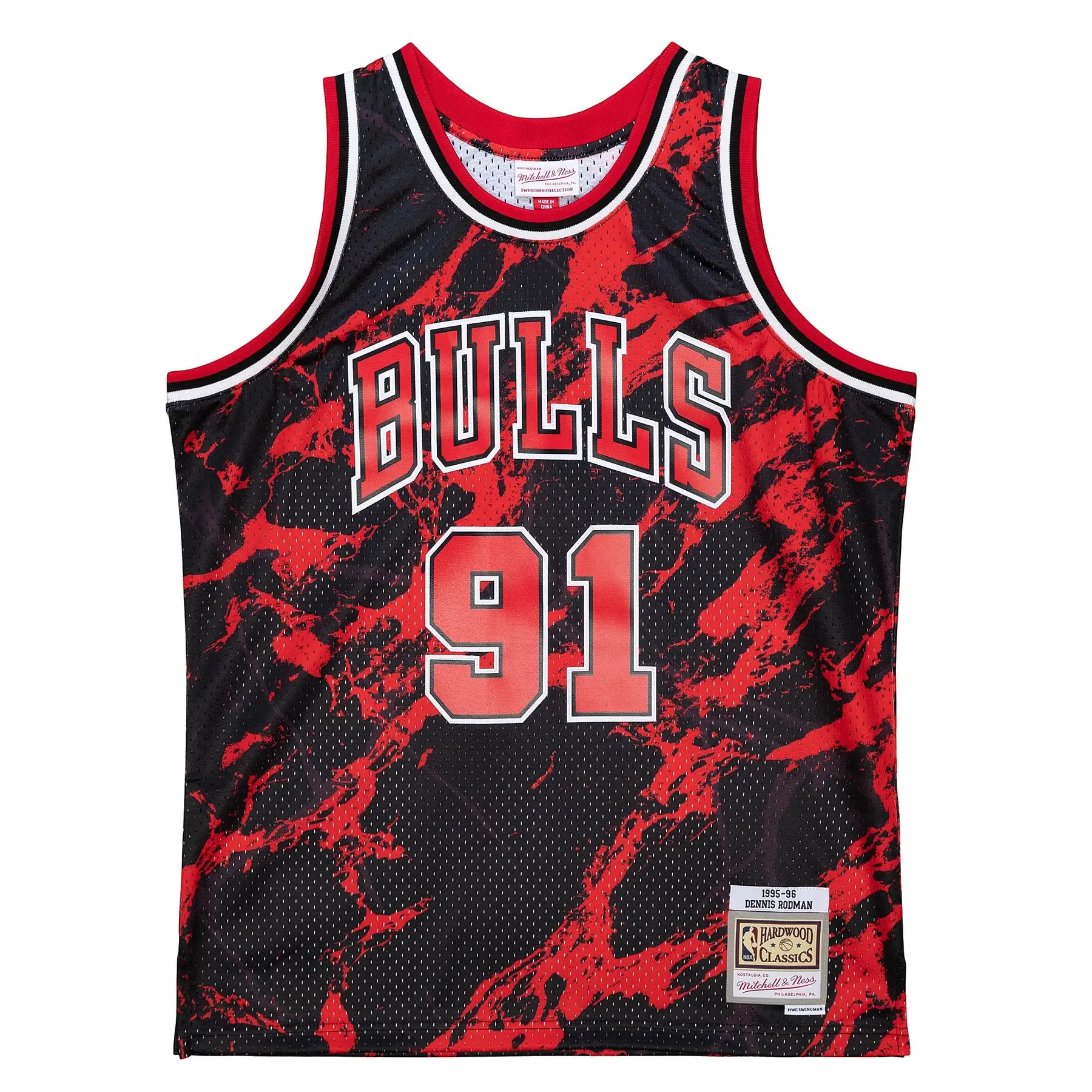 0195563554302 - nba trikot Chicago Bulls Dennis Rodman 0195563554302 - nba trikot Chicago Bulls Dennis Rodman