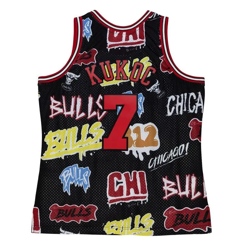 0196294501931 - NBA-Trikot Chicago Bulls 1997 Toni Kukoc