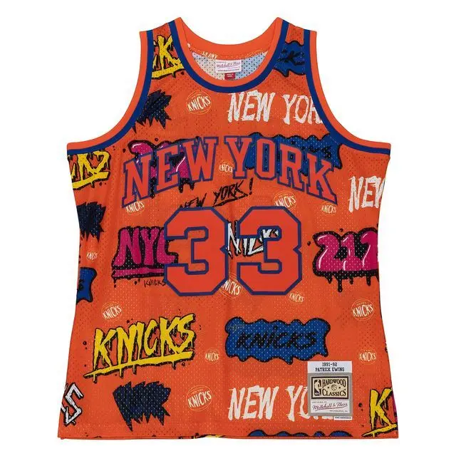 0196294502129 - New York Knicks NBA-Trikot Patrick Ewing 1991 92