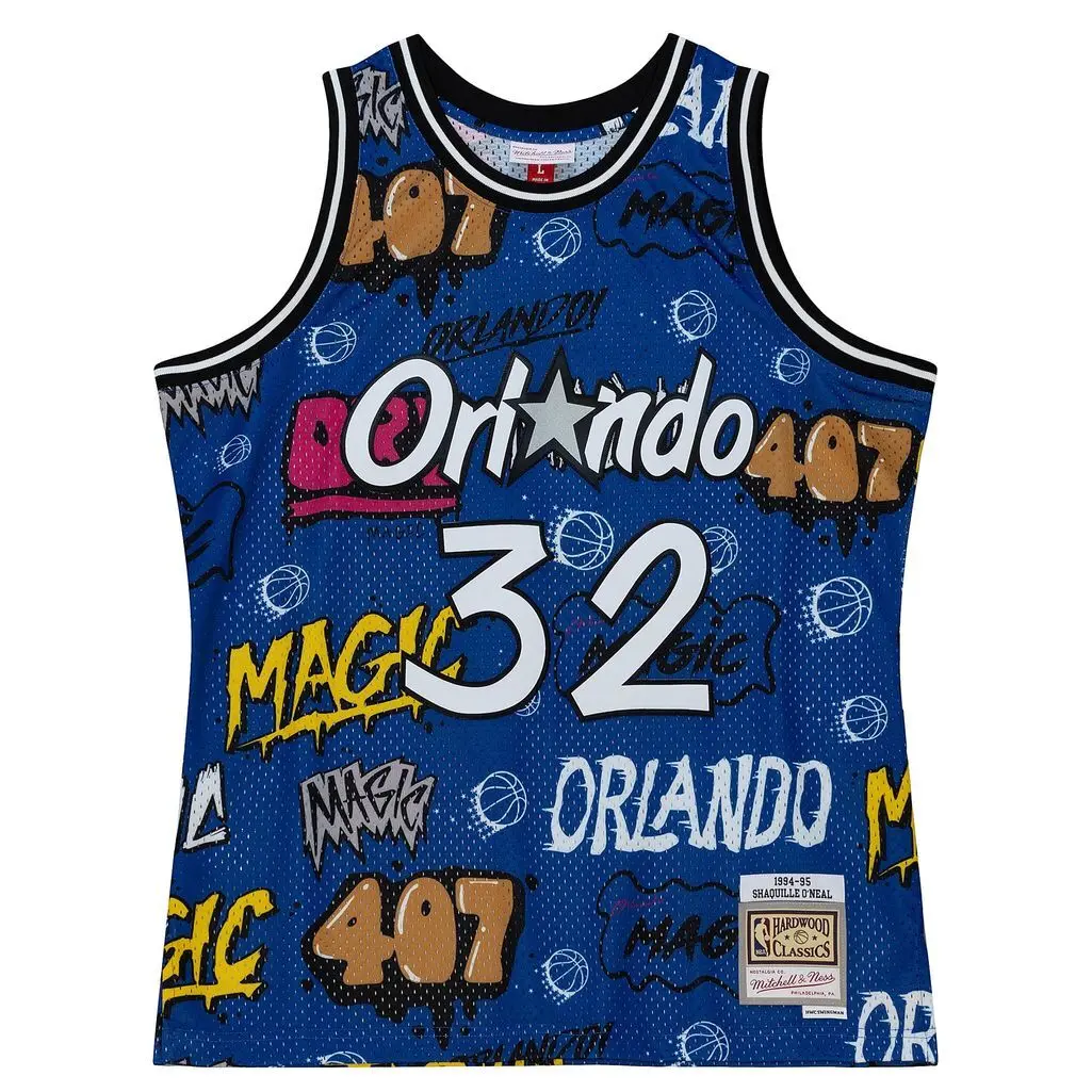 0196294502150 - NBA-Trikot Orlando Magic Shaquille O’Neal 1994 95