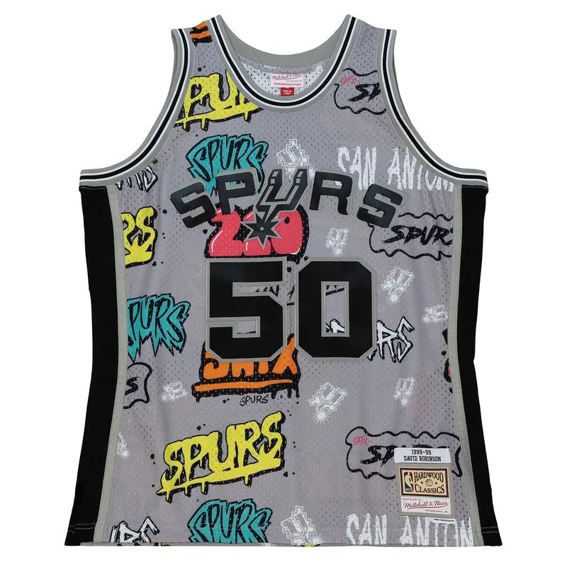 0196294502242 - NBA-Trikot San Antonio Spurs David Robinson