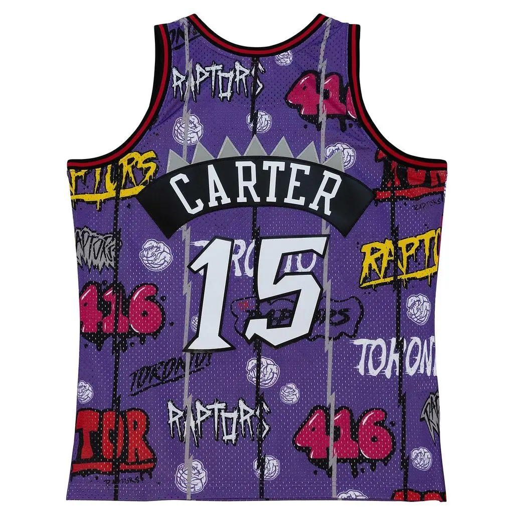 vince carter jersey dress 1/1 Vince Carter Toronto Raptors jersey dress made into a cute lil top w/ a matching mini skirt