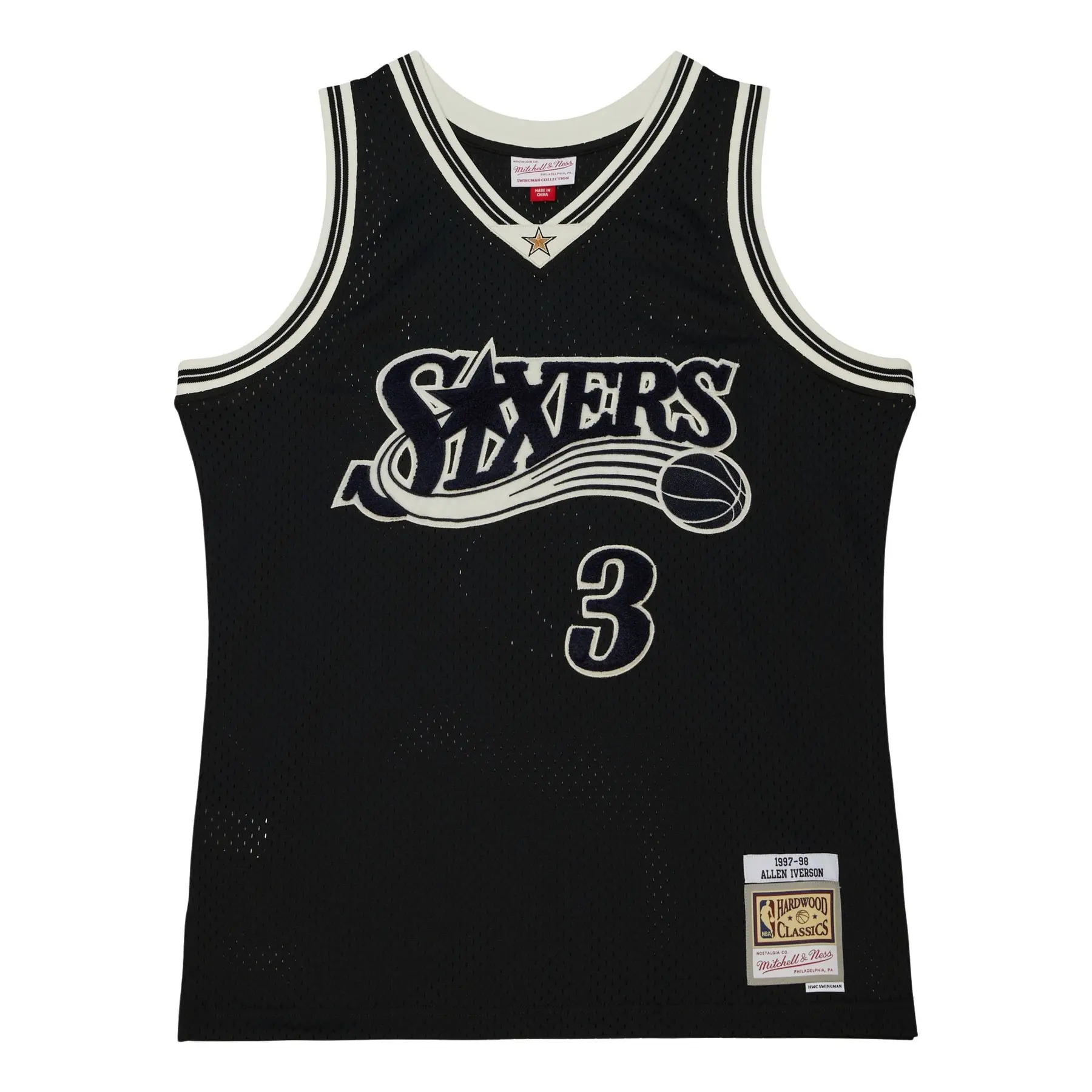 0196945099589 - NBA-Trikot Philadelphia 76ers Allen Iverson 2000 01