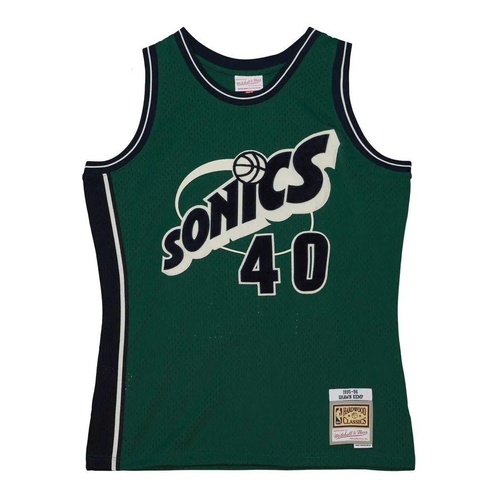0196945099756 - NBA-Trikot Seattle Supersonics Swingman 1995 96
