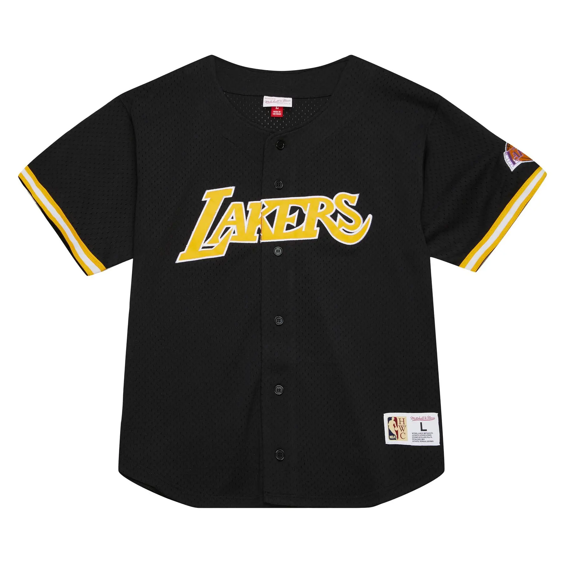 0197507015801 - Trikot aus Netzstoff Los Angeles Lakers On The Clock