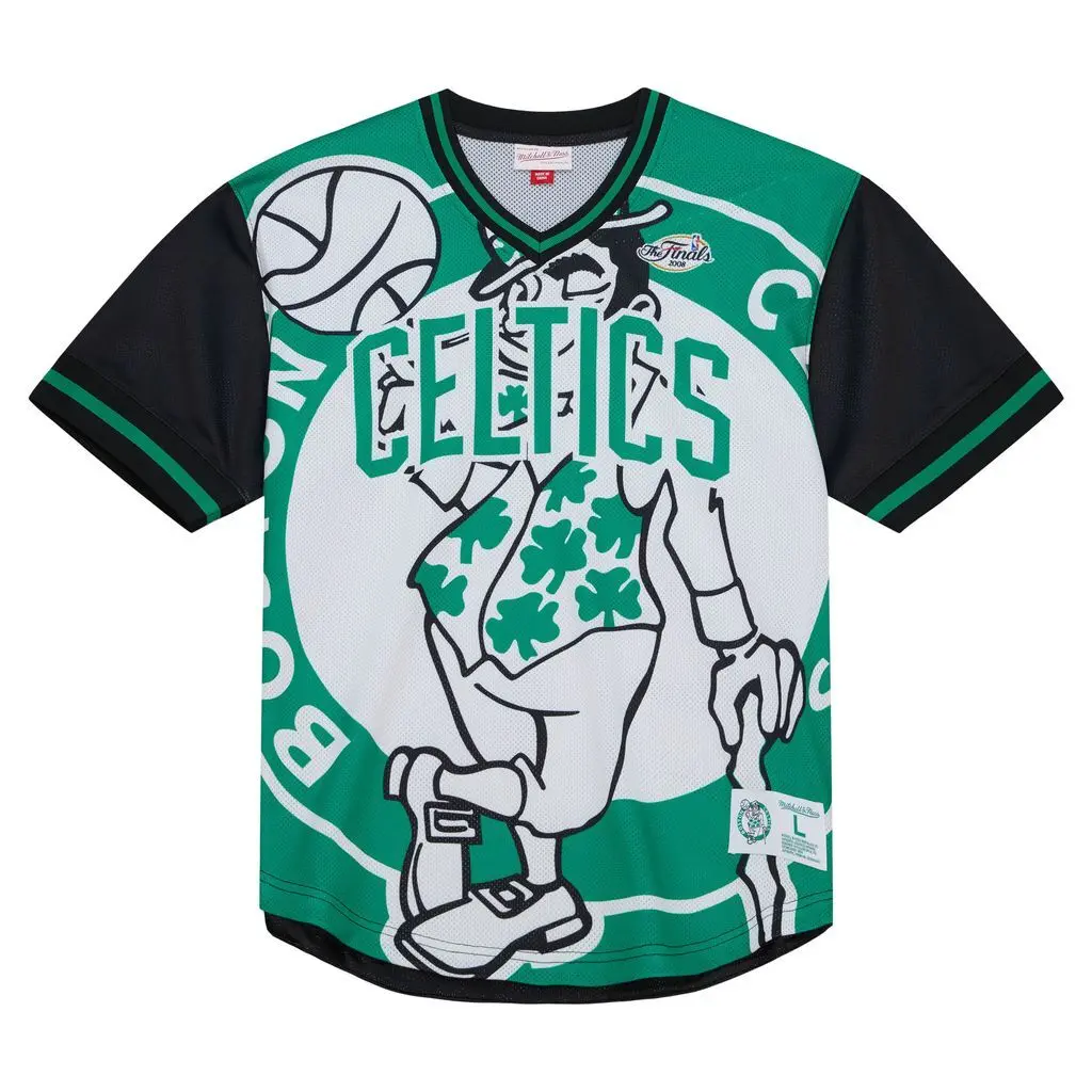 0196945120405 - V-förmiges Trikot aus Maschenware Boston Celtics Jumbotron 30