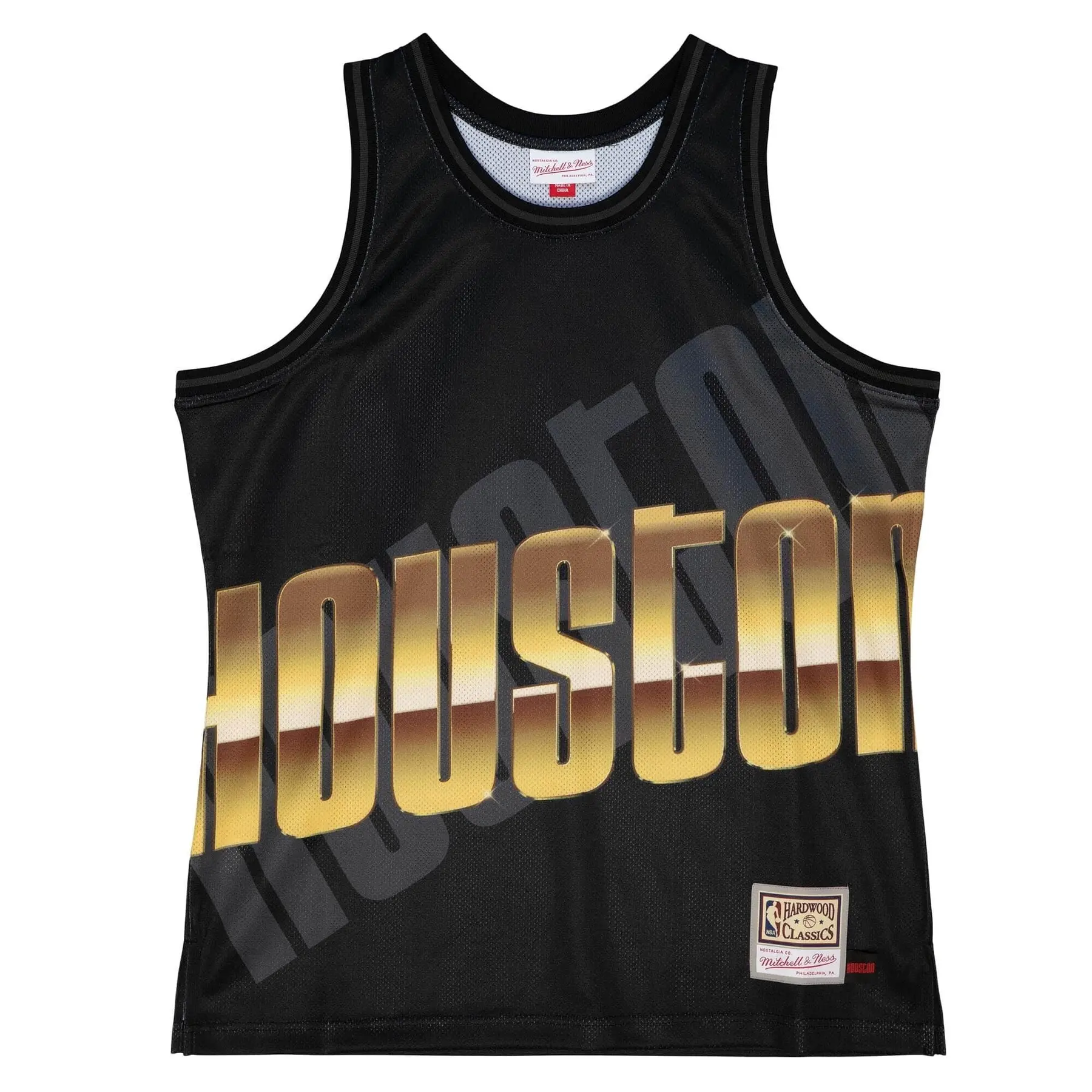 0195563512319 - Tanktop Houston Rockets NBA Big Face 40 Fashion
