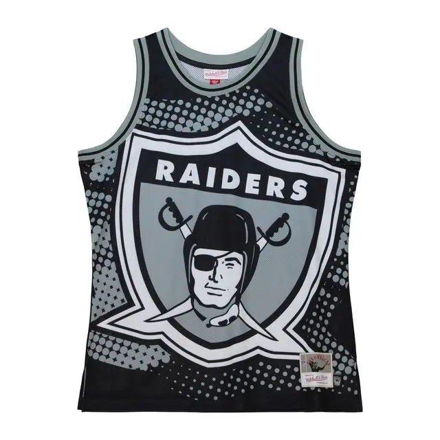 0196945163532 - Maillot NFL Big Face 70 Fashion Oakland Raiders 0196945163532 - Maillot NFL Big Face 70 Fashion Oakland Raiders