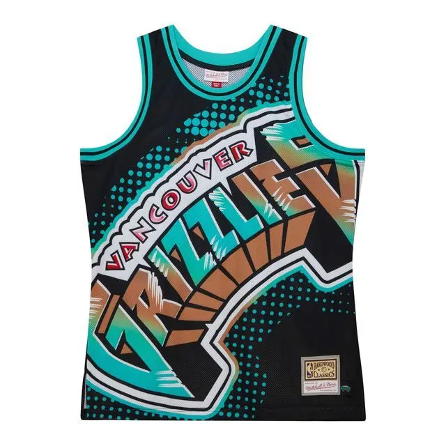 0196945275914 - Trikot Vancouver Grizzlies Big Face 70 Fashion