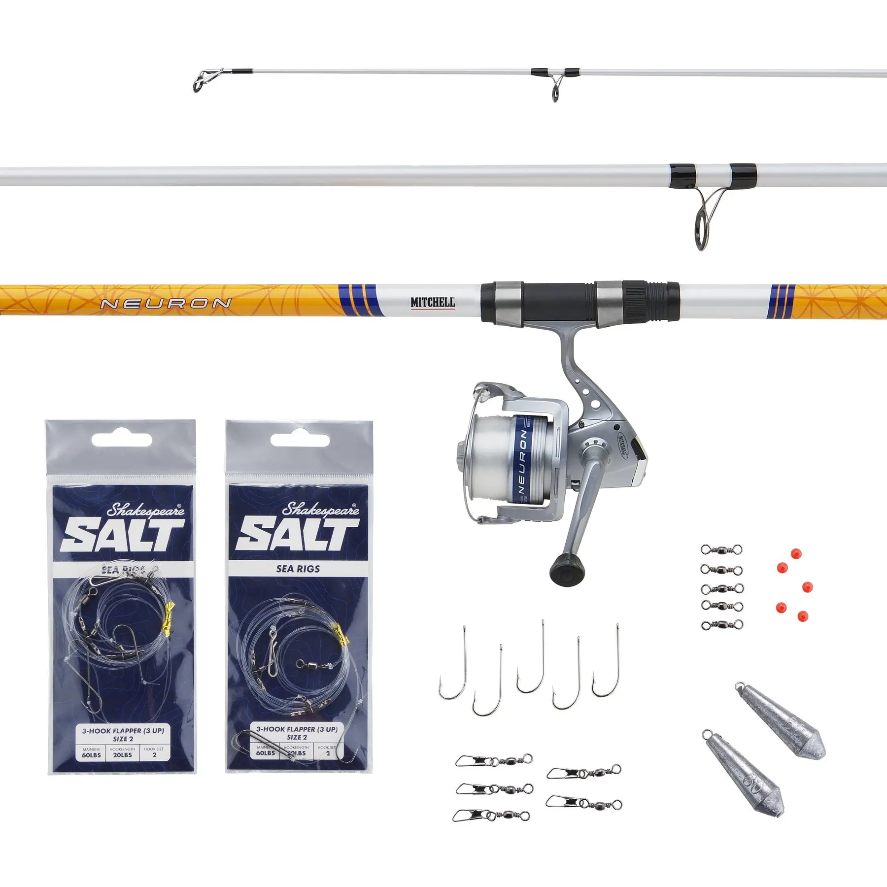 Carrete de surfcasting Mitchell Neuron Surf 363
