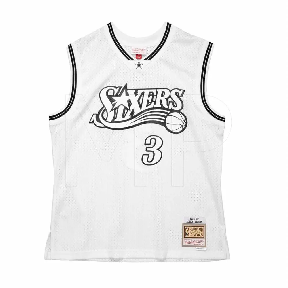0194582659432 - Maillot NBA Philadelphia 76ers Allen Iverson 1996-97