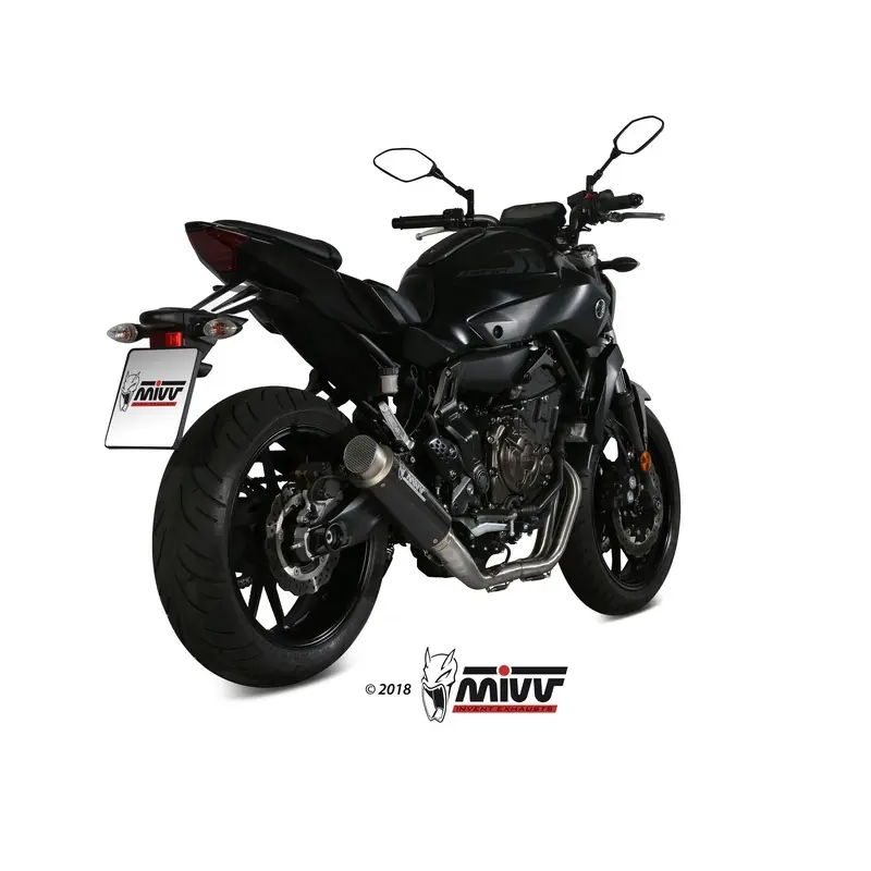 Motorrad Auspuff Komplettanlage Mivv Yamaha MT-07 ABS