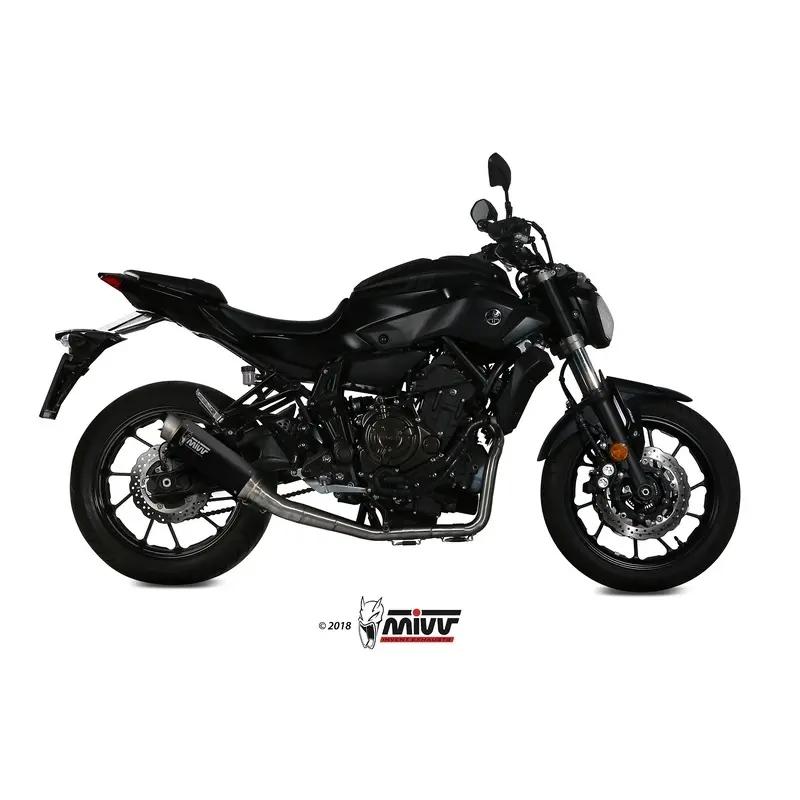 Motorrad Auspuff Komplettanlage Mivv Yamaha MT-07 ABS (RM04) [700]