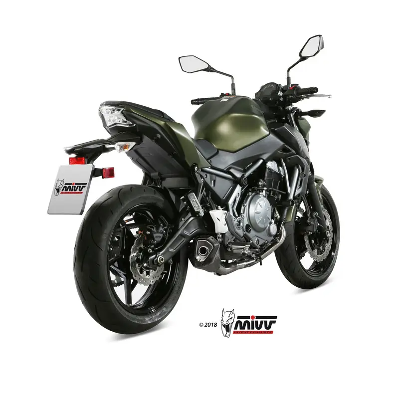 Motorrad Auspuff Komplettanlage Mivv Kawasaki NINJA 650 ABS (EX650K) [650]/Kawasaki NINJA 650 ABS KRT EDITION (EX650K) [650]/Kawasaki Z 650 ABS (ER650H) [650]