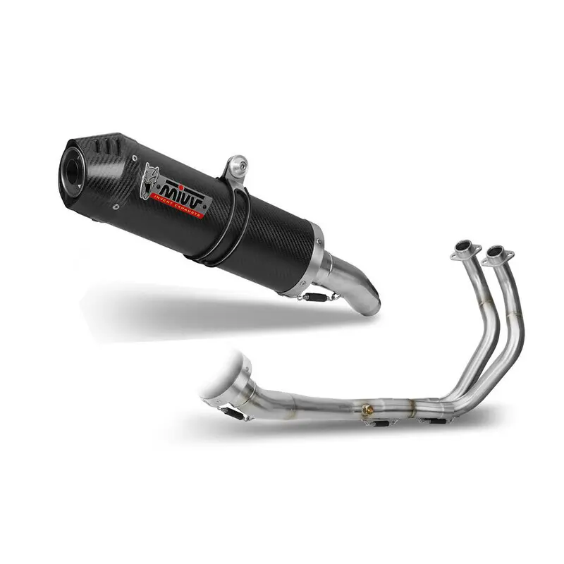 Motorrad Auspuff Komplettanlage oval Mivv Yamaha MT-07 (RM04)