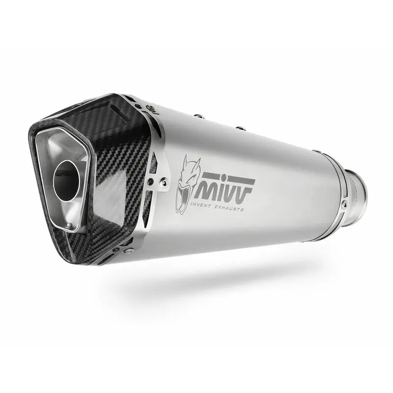 Silencer Motorrad Kappe Carbon Mivv Delta Race Kawasaki Versys 1000