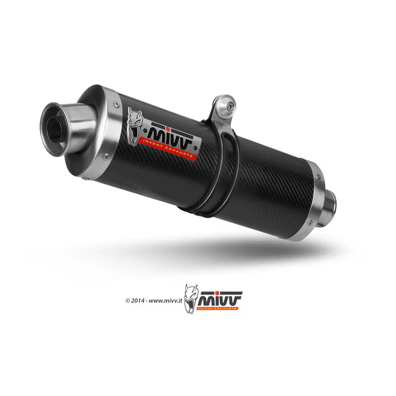 Silencieux Motorrad oval Mivv Suzuki GSF650 Bandit
