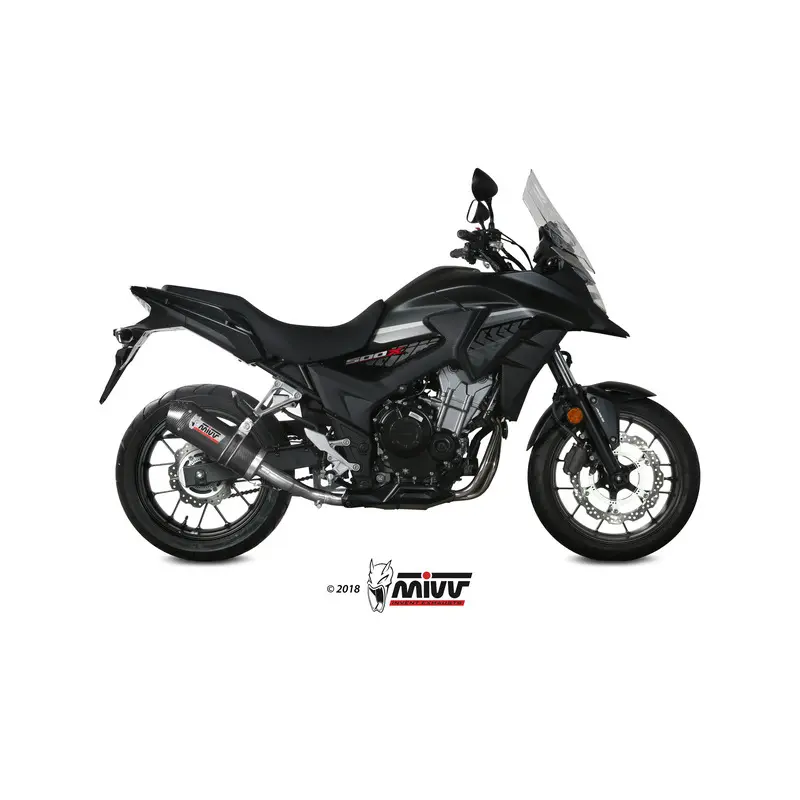 Silencieux Motorrad oval Mivv Honda CB500X
