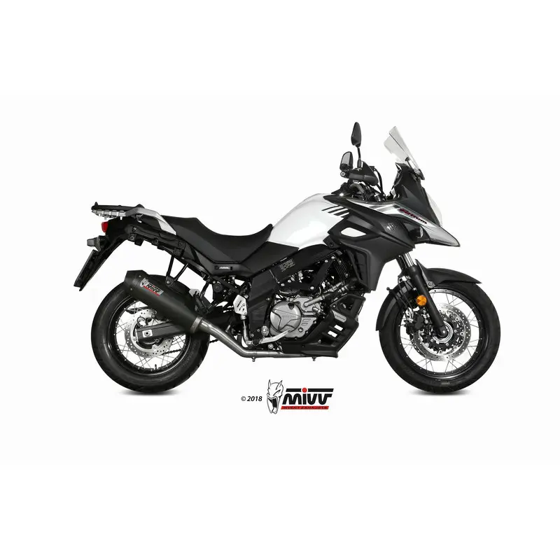 Pièces détachées Auspuffanlage komplette Linie Mivv Oval Suzuki DL650 V-Strom