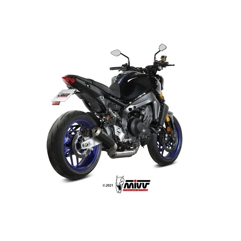 Motorrad Auspuff Komplettanlage Mivv Yamaha MT-09 ABS (RN43) [850]/Yamaha MT-09 A2 [850]/Yamaha MT-09 ABS [850]