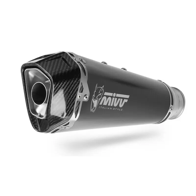 Silencer für Motorrad aus Edelstahl Mivv Delta Racer/Triumph Street Triple R/S/RS