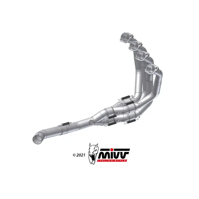 Ersatzteile für Auspuffanlagen Mivv Kawasaki Z 900 ABS (ZR900F) [900]/Kawasaki Z 900 SE [900]/Kawasaki Z 900 [900]
