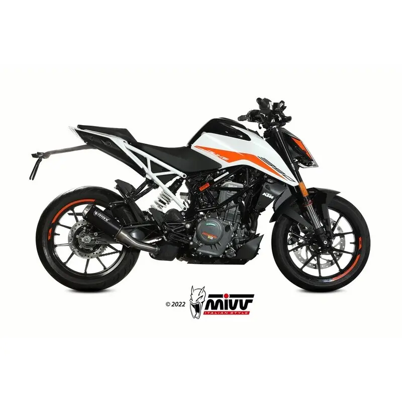 Silencieux moto Mivv MK3 Slip-On KTM 125 / 390 Duke