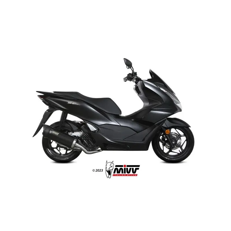 Motorrad Auspuff Komplettanlage Mivv Honda PCX 125 ABS (JF83) [125]/Honda PCX 150 [150]/