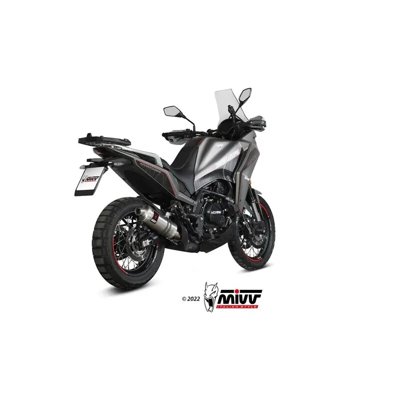 Silencieux moto Mivv Dakar Moto Morini