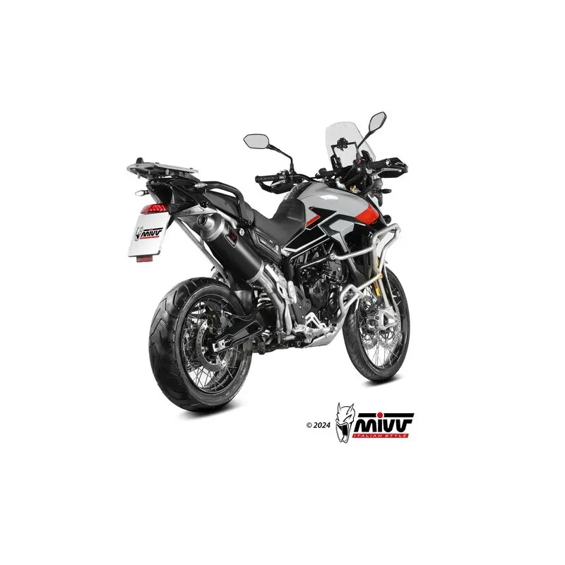 Silencieux moto Mivv Dakar Triumph