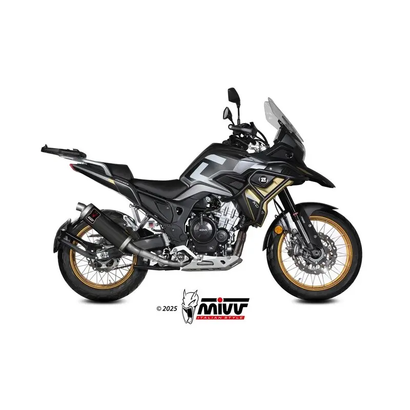 Silencieux moto Mivv Dakar Kove