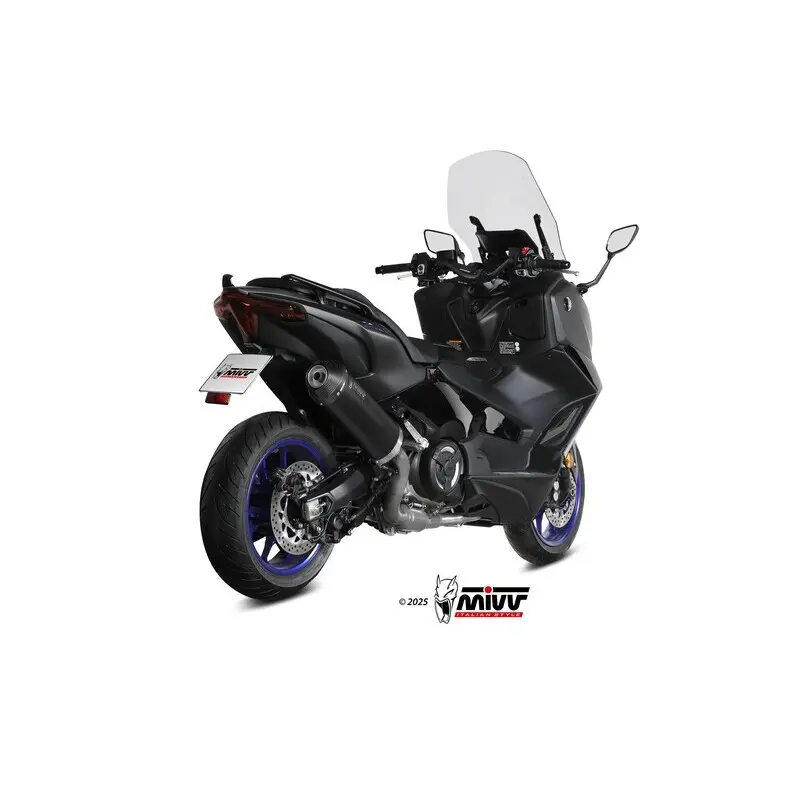 Pièces détachées Auspuffanlage komplette Linie Mivv Oval Yamaha T-Max 560