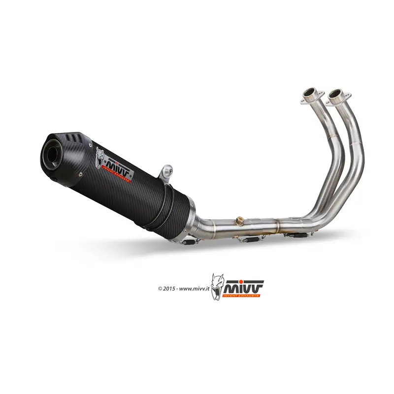Motorrad Auspuff Komplettsystem Mivv Oval