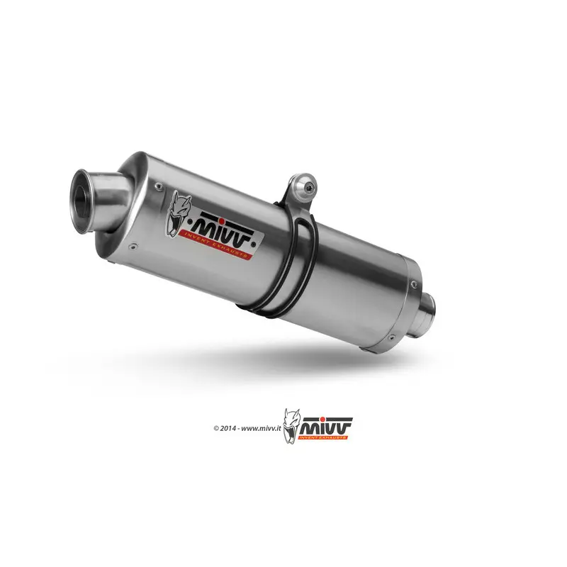 Motorrad Auspuff Schalldämpfer Mivv Oval Classic Honda CB600F Hornet