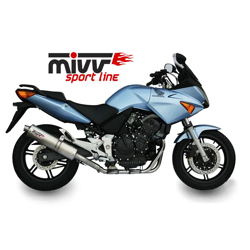 Motorradauspuff Mivv Oval Classic inox Honda CBF600