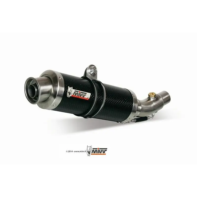 Motorrad Auspuff Schalldämpfer Mivv GP Kawasaki Z1000