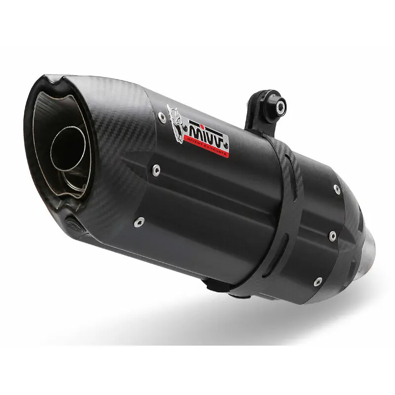 Motorradauspuff Mivv Suono inox noir/casquette carbone Suzuki GSX-S750