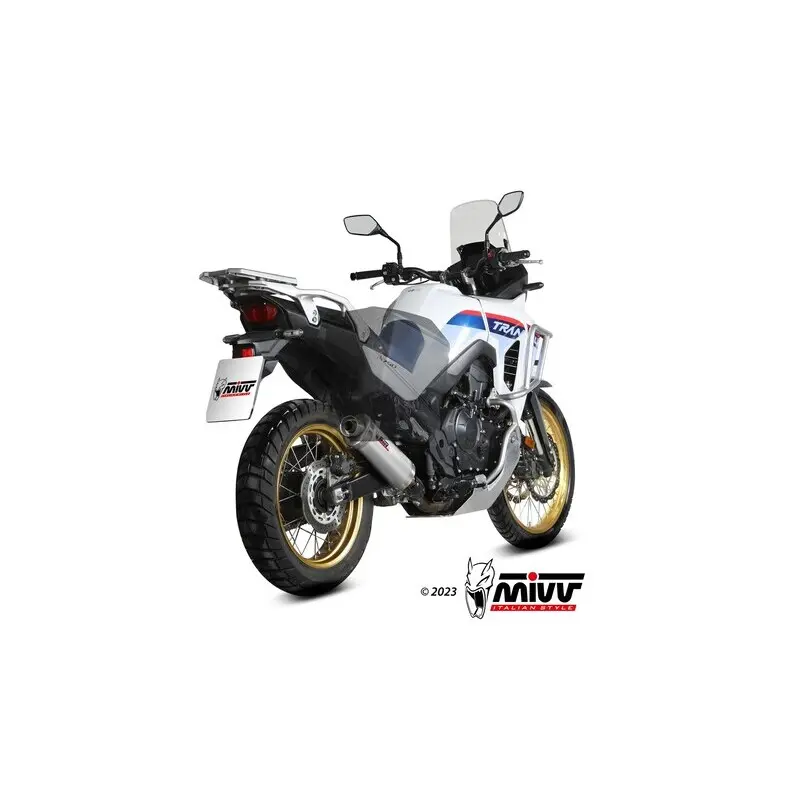 Motorrad Auspuff Schalldämpfer Mivv Oval